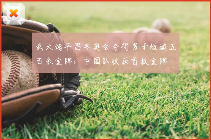 武大靖平昌冬奥会夺得男子短道五百米金牌，中国队收获首枚金牌