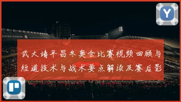 武大靖平昌冬奥会比赛视频回顾与短道技术与战术要点解读及赛后影响分析
