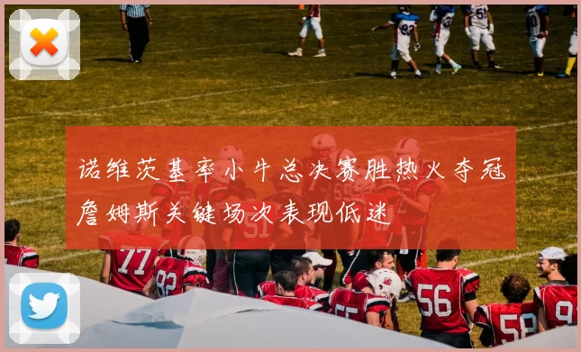 诺维茨基率小牛总决赛胜热火夺冠詹姆斯关键场次表现低迷